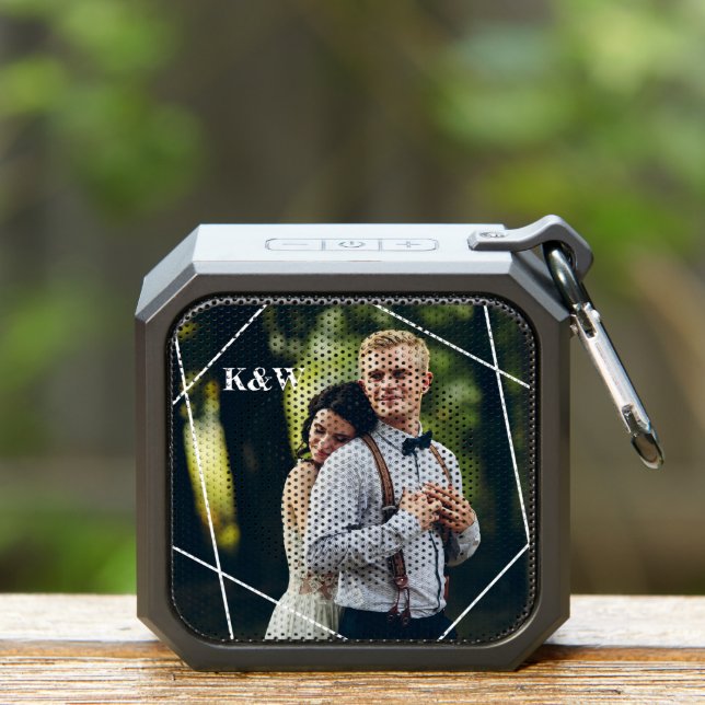 Contemporary Frame Monogrammed Custom Photo  Bluetooth Speaker (Insitu(Outdoor))
