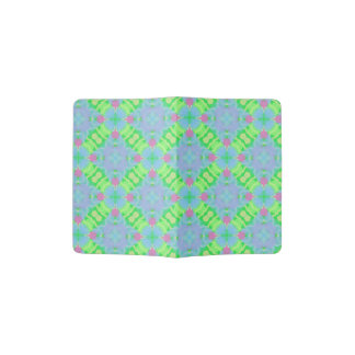 Contemporary Geometric Pattern Design Passport Holder