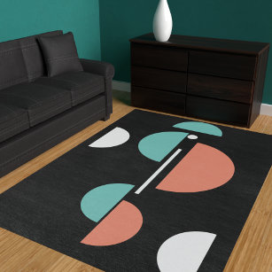 Contemporary Geometric Shape Abstract Rug