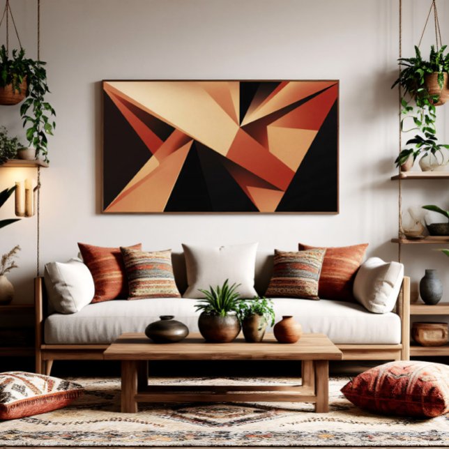 Contemporary Geometry Modern Abstraction Poster (Creator Uploaded)