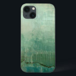 Contemporary Green Watercolor iPhone 13 Case<br><div class="desc">A Jennifer Goldberger original,  this work is a contemporary green watercolor. The piece is lighter and the top,  moving to deeper green tones as your eyes head to the bottom. A wonderful use of color,  order yours today!</div>