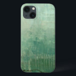 Contemporary Green Watercolor iPhone 13 Case<br><div class="desc">A Jennifer Goldberger original,  this work is a contemporary green watercolor. The piece is lighter and the top,  moving to deeper green tones as your eyes head to the bottom. A wonderful use of color,  order yours today!</div>