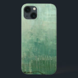 Contemporary Green Watercolor iPhone 13 Case<br><div class="desc">A Jennifer Goldberger original,  this work is a contemporary green watercolor. The piece is lighter and the top,  moving to deeper green tones as your eyes head to the bottom. A wonderful use of color,  order yours today!</div>