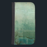 Contemporary Green Watercolor Phone Wallet<br><div class="desc">A Jennifer Goldberger original,  this work is a contemporary green watercolor. The piece is lighter and the top,  moving to deeper green tones as your eyes head to the bottom. A wonderful use of color,  order yours today!</div>