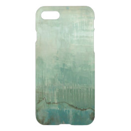 Contemporary Green Watercolor iPhone SE/8/7 Case