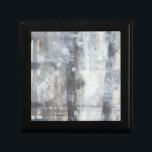Contemporary Grey Painting Jewelry Box<br><div class="desc">This contemporary grey painting is the work of Jennifer Goldberger. A thick grey hangs on the piece like a heavy fog. Purchase a copy of this print today!</div>