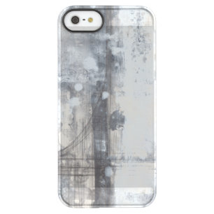 Contemporary Grey Painting Permafrost iPhone SE/5/5s Case