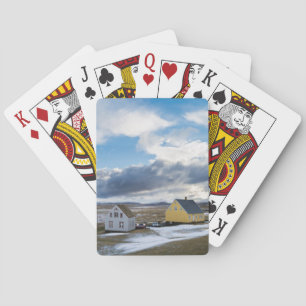 Contemporary Houses Poker Cards