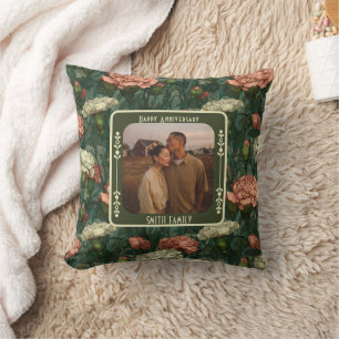 Contemporary Keepsake 50Th Wedding Anniversary Throw Pillow
