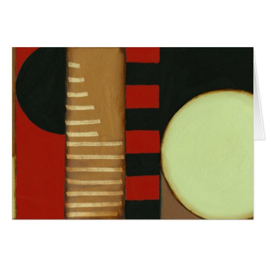Contemporary Loft Style Paneled Painting Cards (Front Horizontal)
