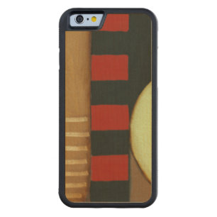 Contemporary Loft Style Paneled Painting Carved Maple iPhone 6 Bumper Case