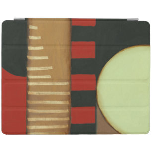 Contemporary Loft Style Paneled Painting iPad Smart Cover