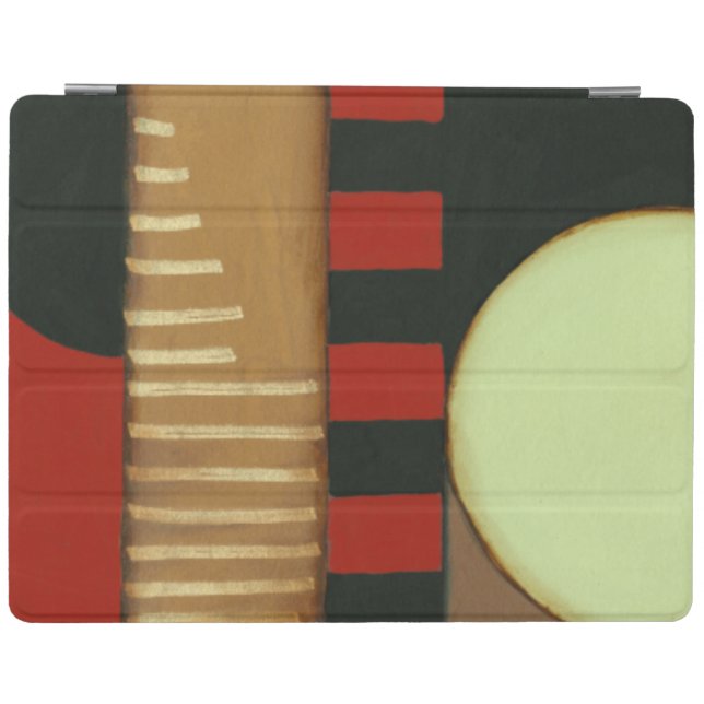 Contemporary Loft Style Paneled Painting iPad Smart Cover (Horizontal)