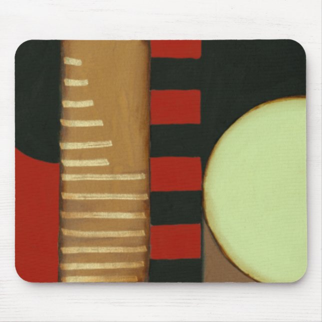Contemporary Loft Style Paneled Painting Mouse Pad (Front)