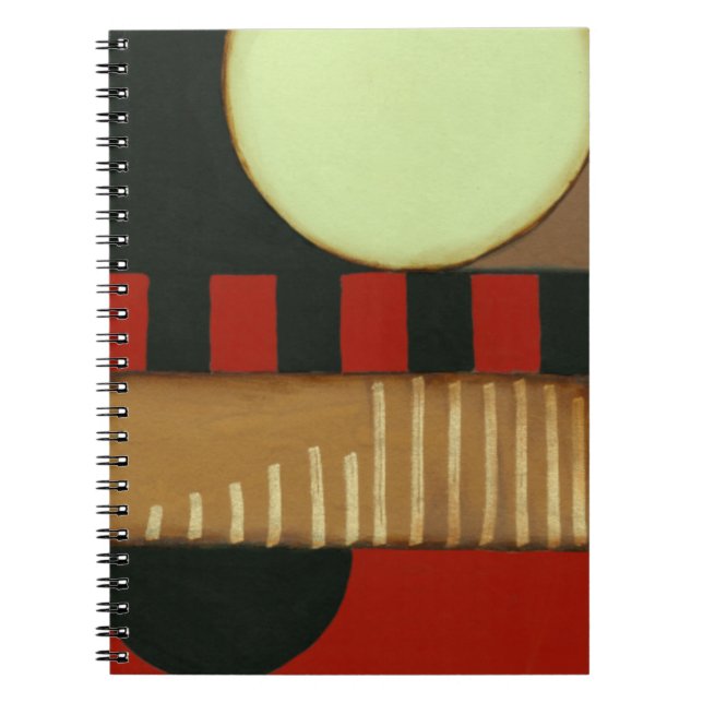 Contemporary Loft Style Paneled Painting Notebook (Front)