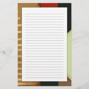 Contemporary Loft Style Paneled Painting Stationery