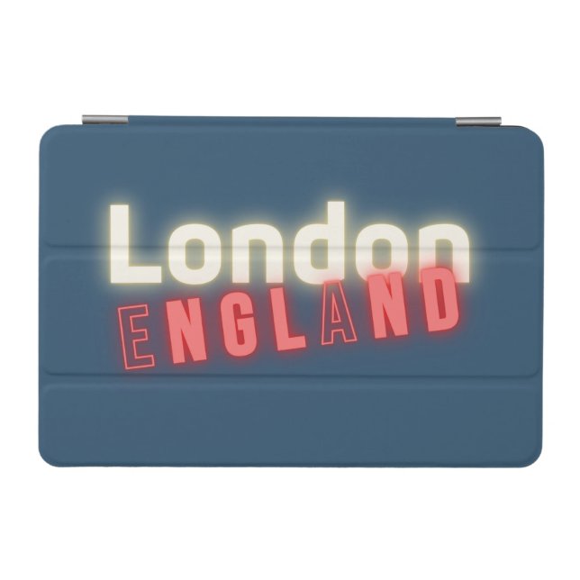 Contemporary London Neon Lights Typography  iPad Mini Cover (Horizontal)