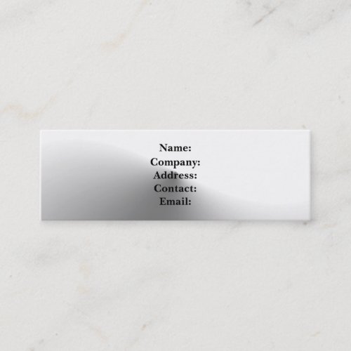 Contemporary Business Card Template