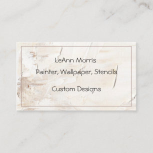 Contemporary, Minimalist Textured Background Business Card