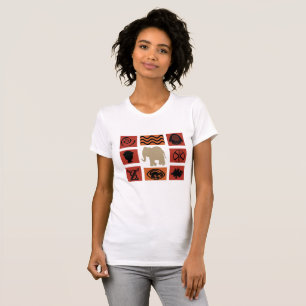 Contemporary Modern Abstract African art T-Shirt