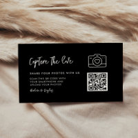 Contemporary modern black Capture the love