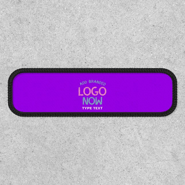 CONTEMPORARY NICE CLEAN VIOLET FASHIONABLE CLIENT PATCH (Front)
