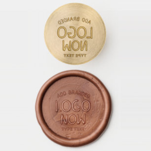 CONTEMPORARY NO COLOUR NEUTRAL FASHIONABLE CLIENT WAX SEAL STAMP