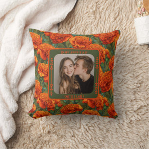 Contemporary Partners 10Th Anniversary  Throw Pillow