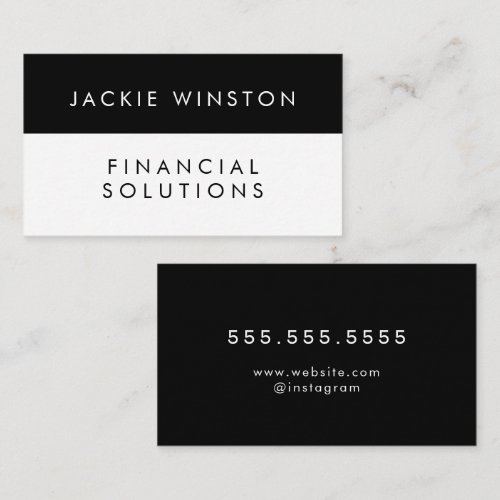Contemporary Professional Business Card