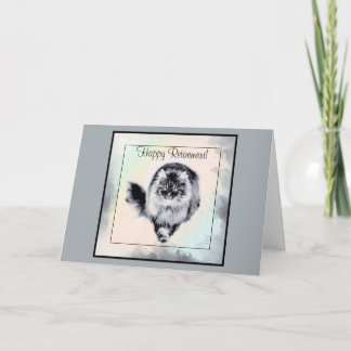 Contemporary Retirement Card From The Cat