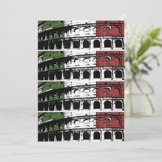 Contemporary Roman Coliseum 2x6 Custom Labels (Standing Front)