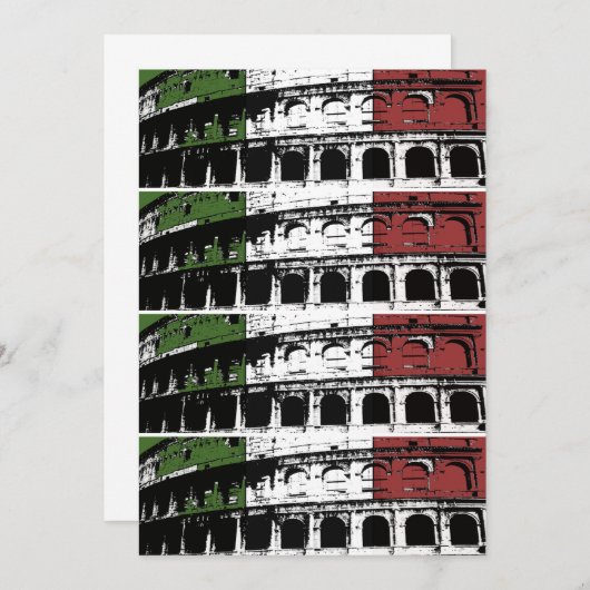 Contemporary Roman Coliseum 2x6 Custom Labels (Front/Back)