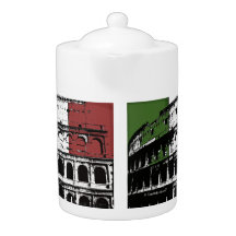 Contemporary Roman Coliseum Silhouette