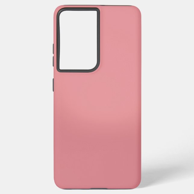 Contemporary Rustic Pink  Samsung Galaxy Case (Back)