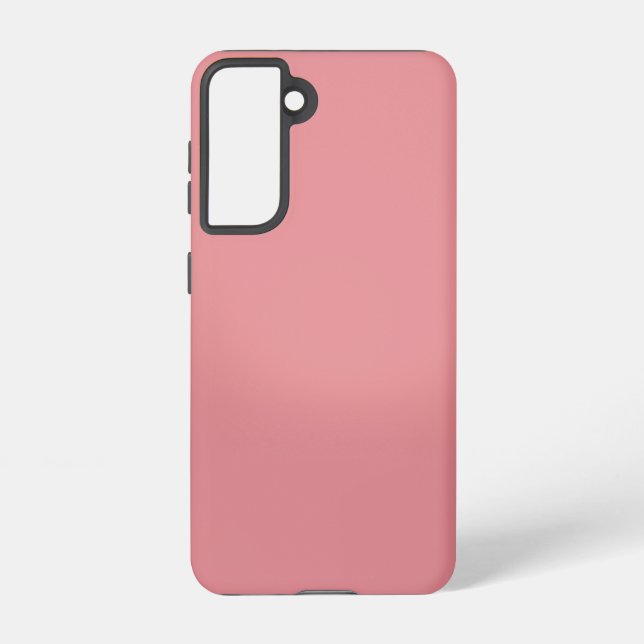 Contemporary Rustic Pink  Samsung Galaxy Case (Back)