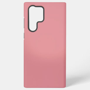 Contemporary Rustic Pink Samsung Galaxy S22 Ultra Case