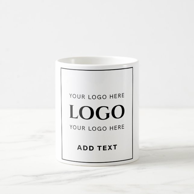  Contemporary, streamlined, Elegant & Editable  Coffee Mug (Center)