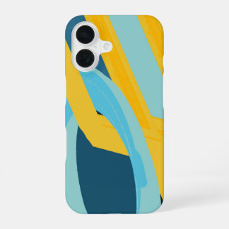 Contemporary Striped Abstract iPhone 16 Case