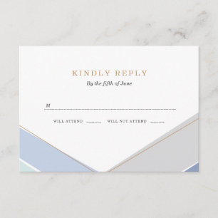 Contemporary Stripes Bar Mitzvah RSVP