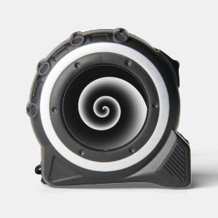 Contemporary Stylish Twirl Pattern Tape Measure