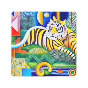 Contemporary Tiger Art - Eye-Catching Decor