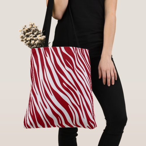 Contemporary Tiger Pattern Tote Bag