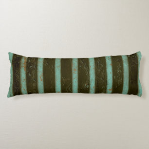 Contemporary Turquoise Air Grate Body Pillow