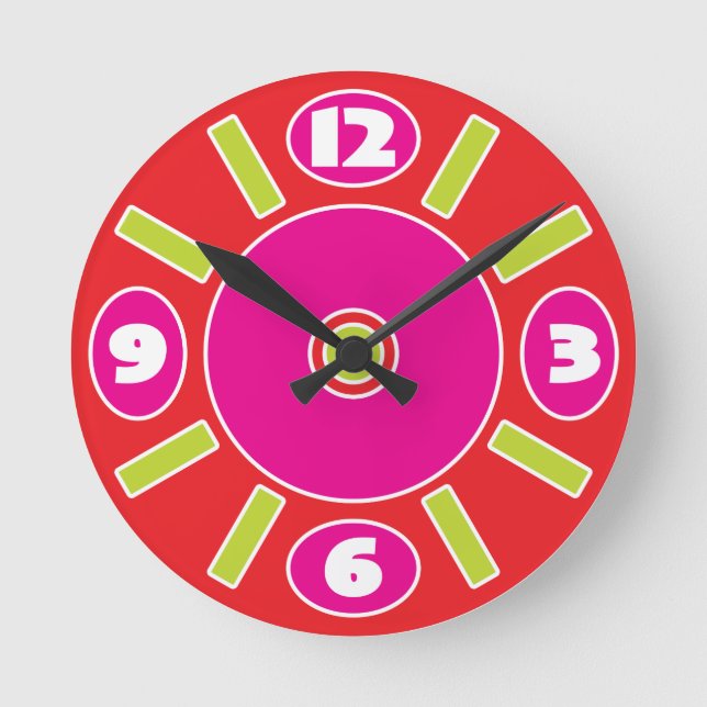 Contemporary Wall Clock  4S (Front)