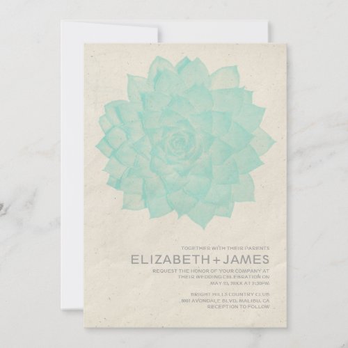 Contemporary Wedding Invitations