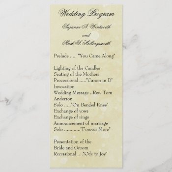 Contemporary Wedding Programs by itsyourwedding at Zazzle