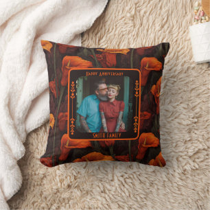 Contemporary Wedding Wedding Throw Pillow For Mom