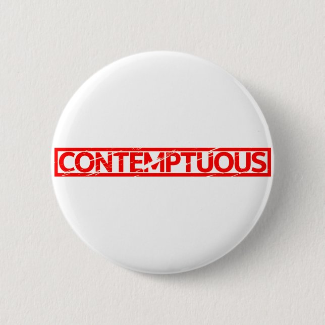 Contemptuous Stamp Button (Front)
