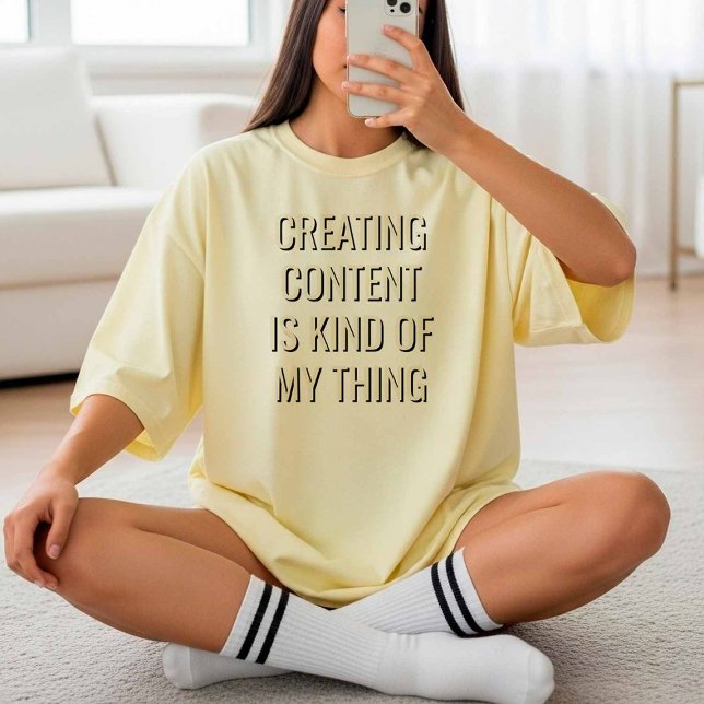 Content Creator  T-Shirt (Creator Uploaded)