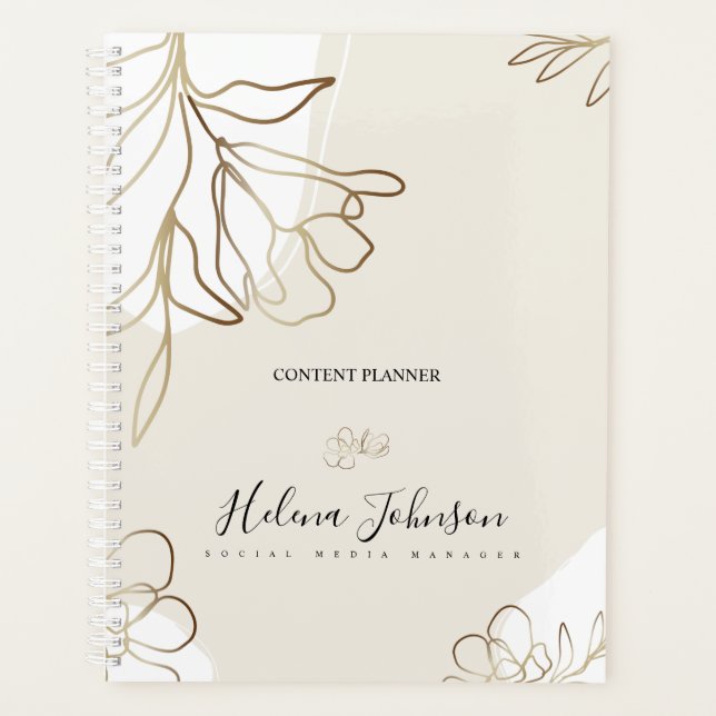 Content Planner Planner (Front)